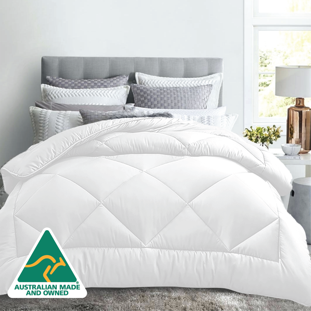 Luxor 400GSM Microfibre Quilt – Australian Made Warmth for Dreamy Nights